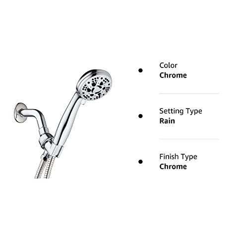 High Pressure 6-Setting Shower