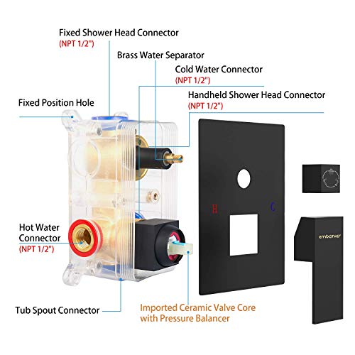 Shower System with Tub Spout