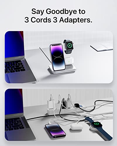 Wireless Charger, 3 in 1 Charger