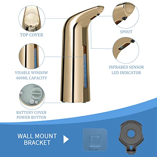 Gold Automatic Soap Dispenser