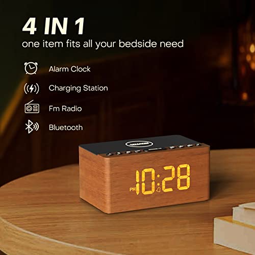 Alarm Clock Wireless Charging Station