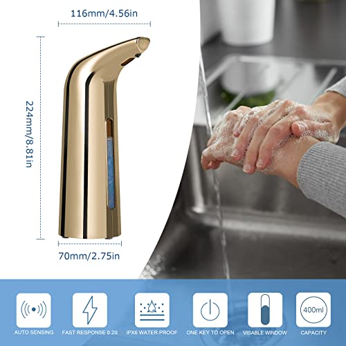 Gold Automatic Soap Dispenser