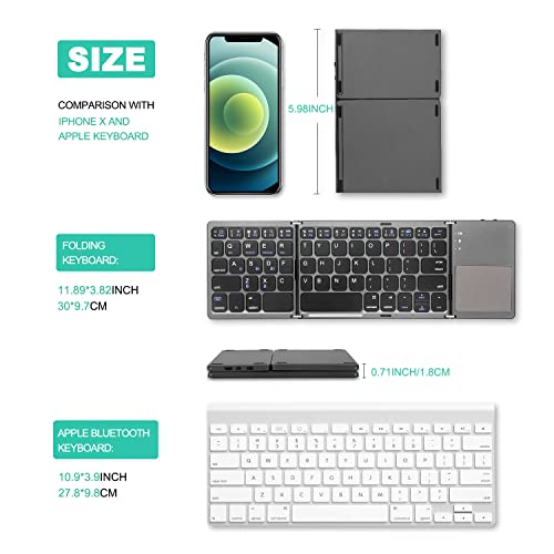 Foldable Bluetooth Keyboard