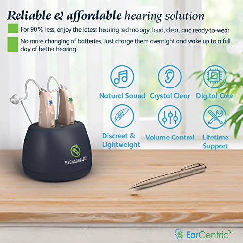 Rechargeable Hearing Aids (Pair)