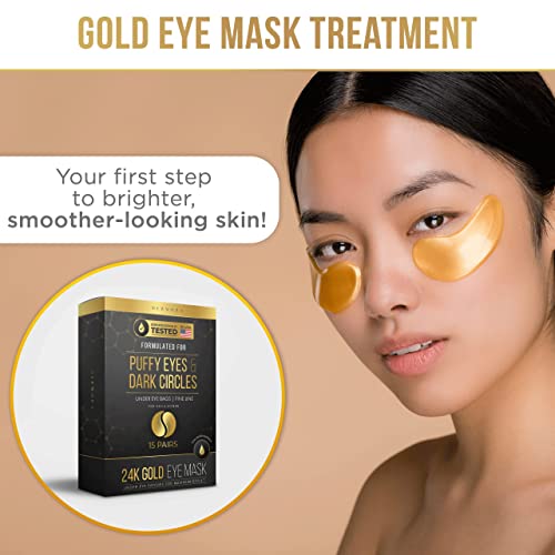 24K Gold Eye Mask -