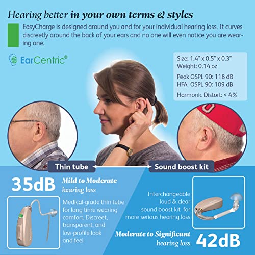 Rechargeable Hearing Aids (Pair)