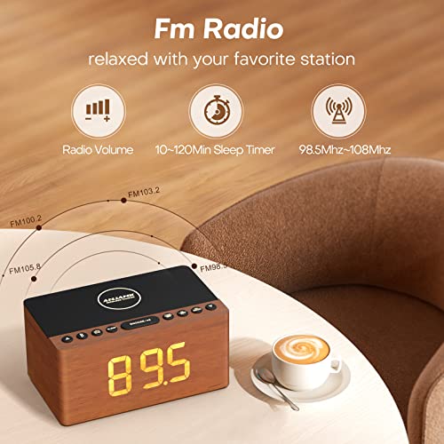 Alarm Clock Wireless Charging Station