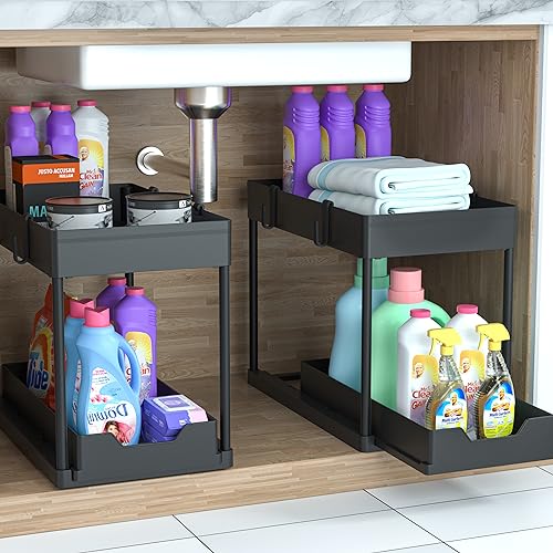 Under Sink Organizer 2 Pack