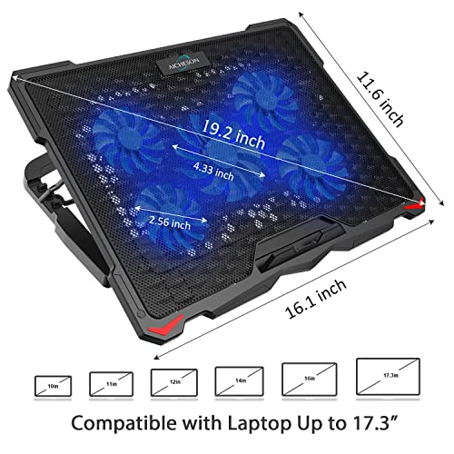 Laptop Cooling Pad 5 Fans