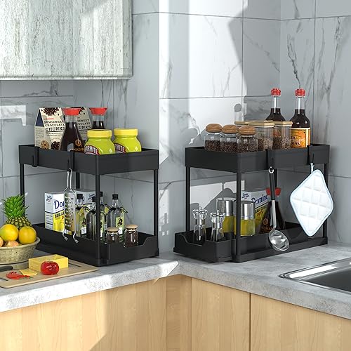 Under Sink Organizer 2 Pack