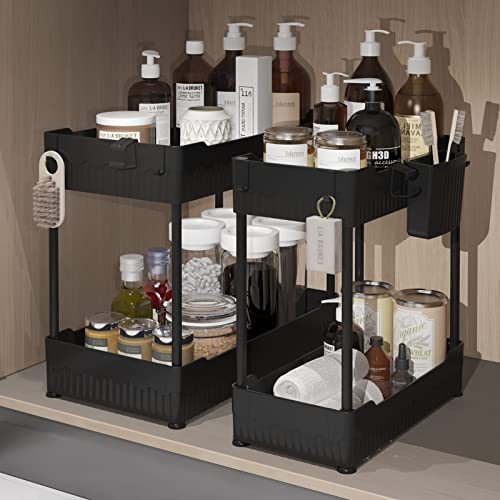 Sevenblue 2 Pack Under Sink Organizer