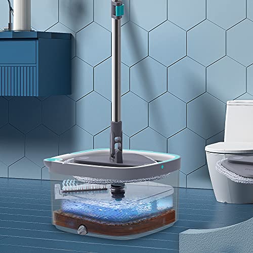 Clean Spin Mop and Bucket