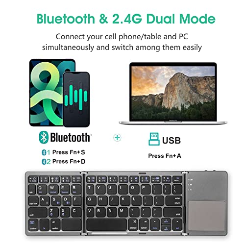 Foldable Bluetooth Keyboard