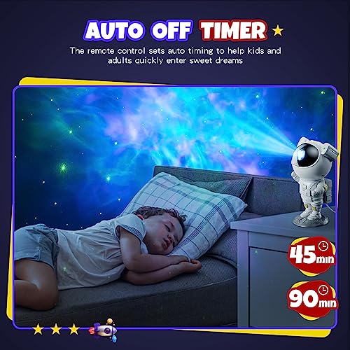 Astronaut Star Projector Night Light