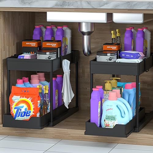 Under Sink Organizer 2 Pack