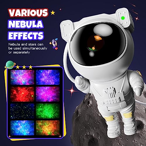 Astronaut Star Projector Night Light