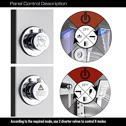 Stainless Steel Shower Panel