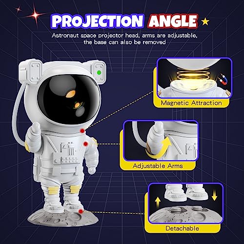 Astronaut Star Projector Night Light