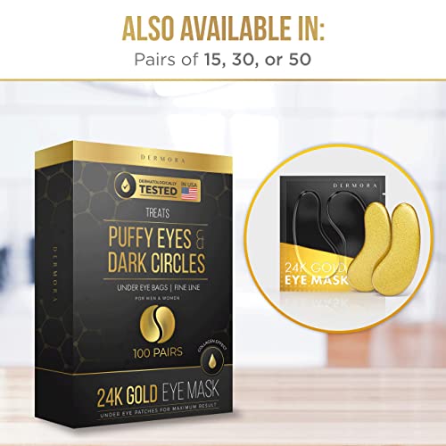 24K Gold Eye Mask -